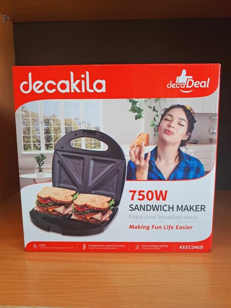 Decakila Sandwich maker portable 750w