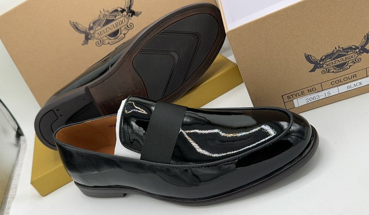Mocassins en cuir pour hommes