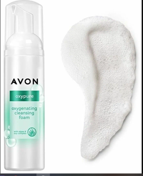 Cleansing foam for face wash from AVON "Pure oxygen" 150 ml