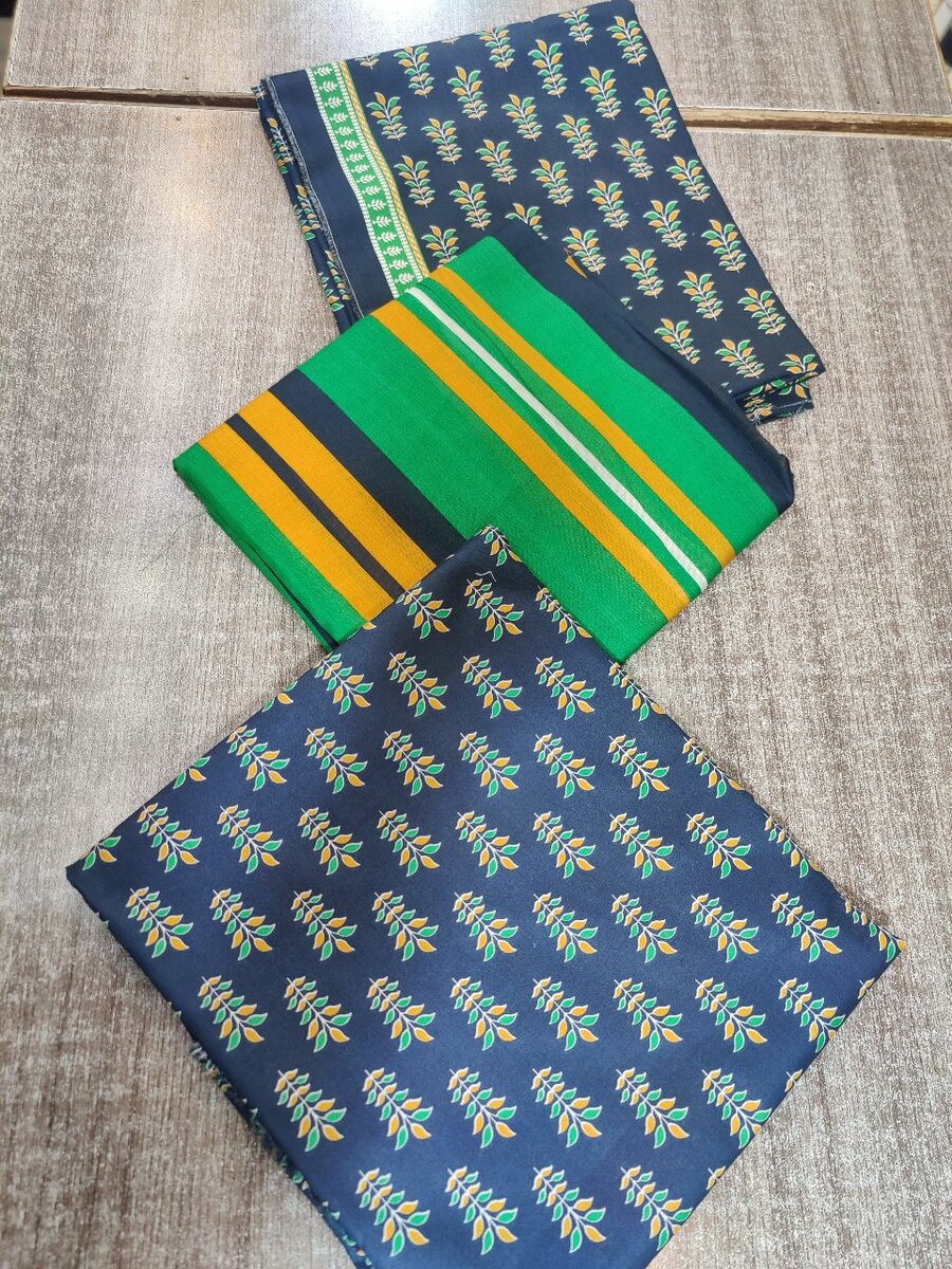 Bin Saeed Lawn 3 Pice suit