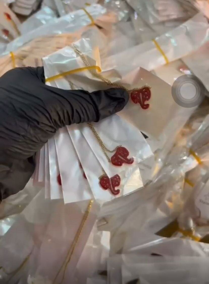 Collier pendentif plaqué or