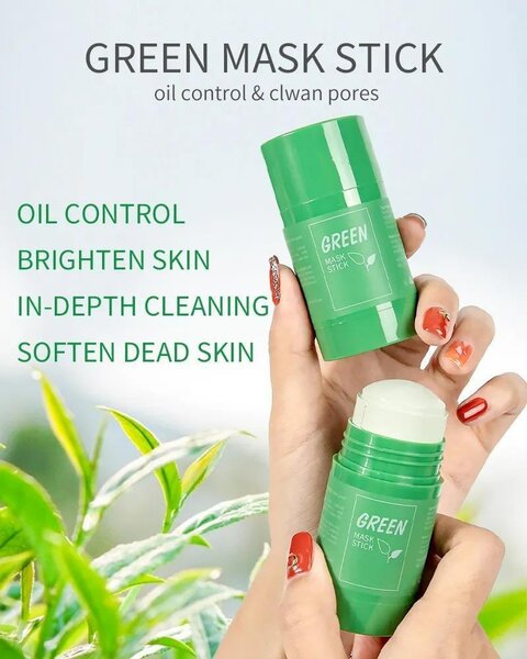 Green mask stick Black head remover
