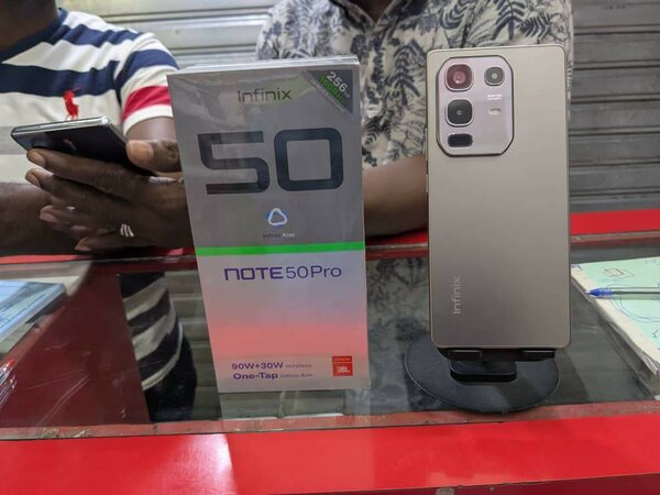 Infinix note 50pro 256GB 8ram