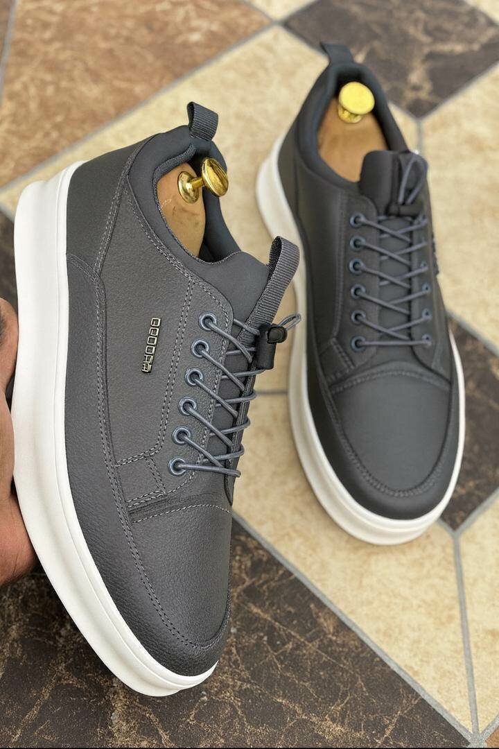 Sneakers en cuir confortables