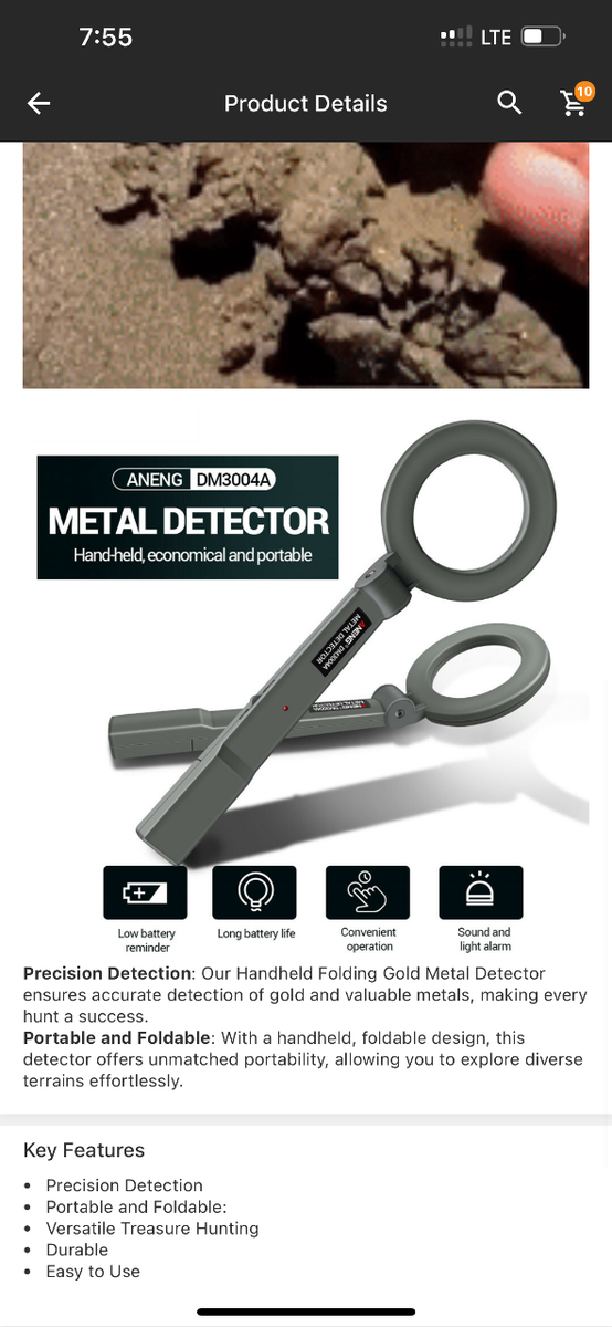 Metal detector