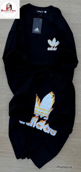T-shirt Adidas motif tendance