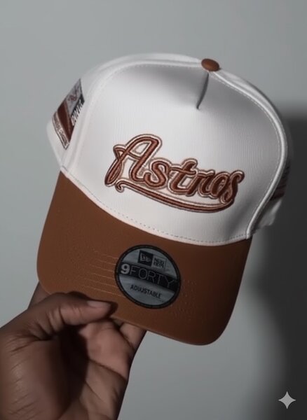 Casquette Astros ajustable