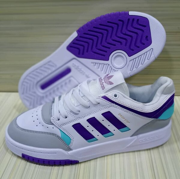 Adidas Dropstep White/Orange