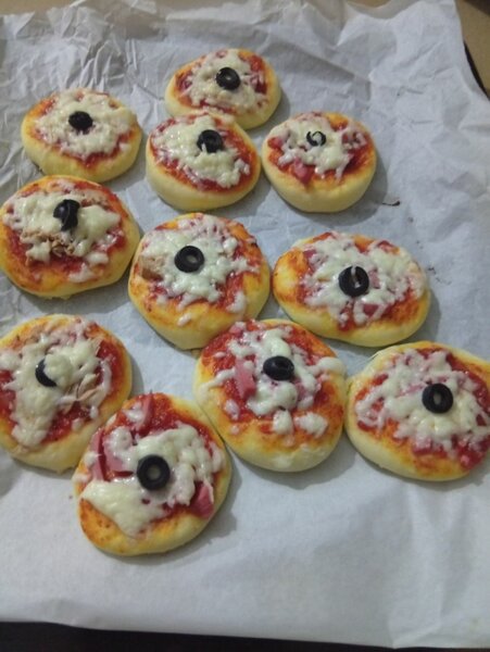 10 Minis Pizza