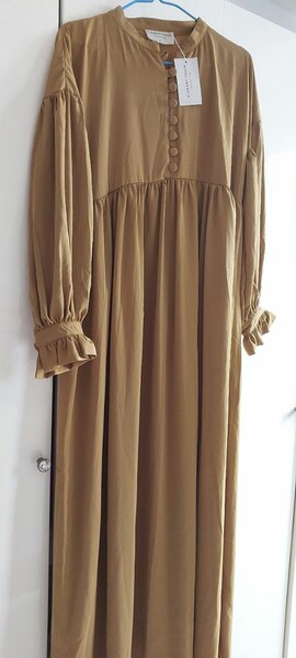 Elegant Long Sleeve Maxi Dress