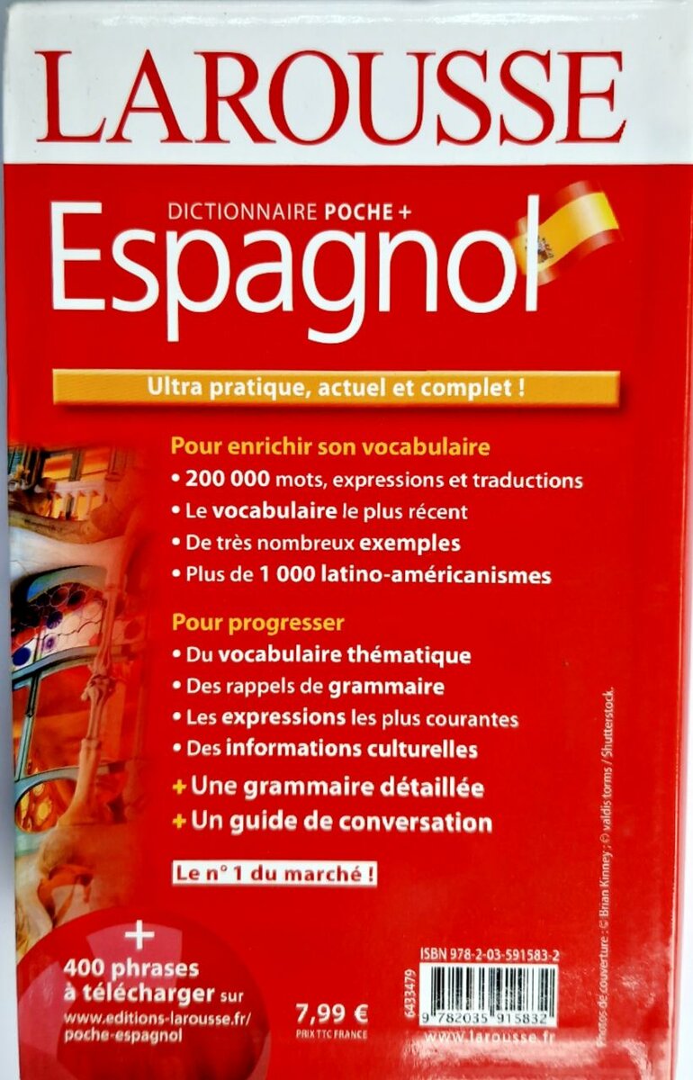Larousse Dictionnaire Espagnol