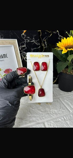 Ensemble de bijoux inoxydable