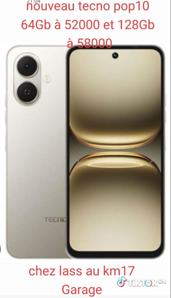 Tecno pop10