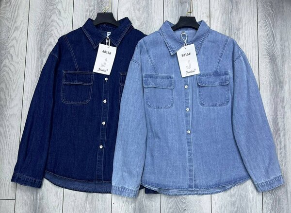 Джинсовая рубашка