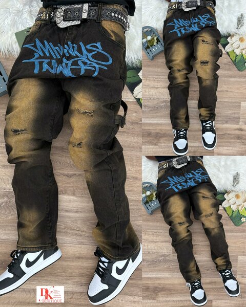 Jeans décontracté tendance homme