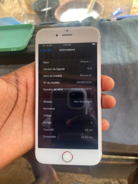 iPhone 6s 64GB Rose Gold