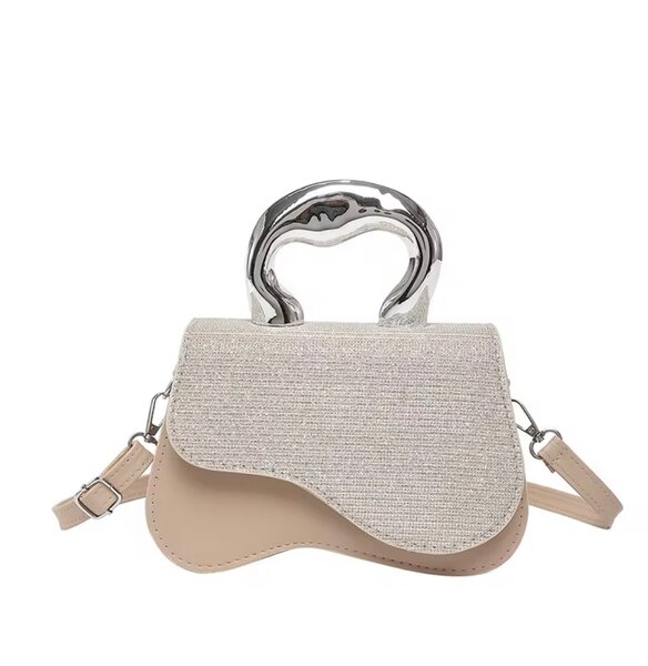 Sac à main élégant strass