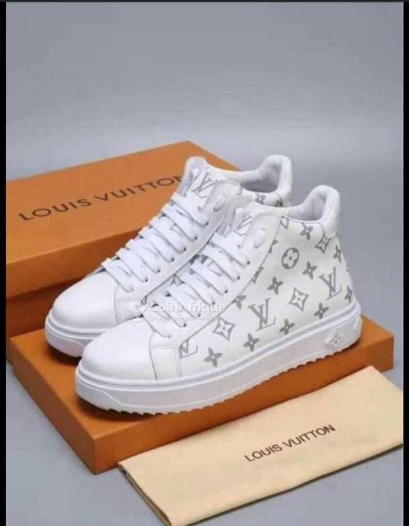 Baskets montantes luxe homme