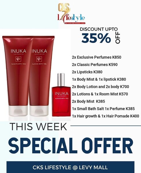 Assorted INUKA products