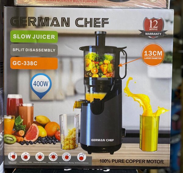 GERMAN CHEF SLOW JUICER