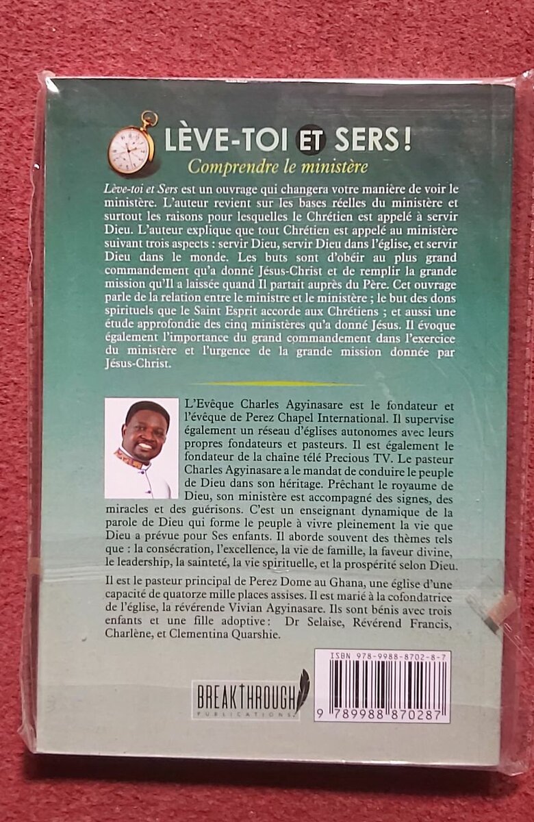 Livre Léve-toi et Sers