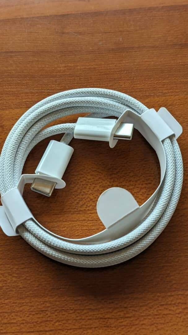 Type C to C fast charging cables