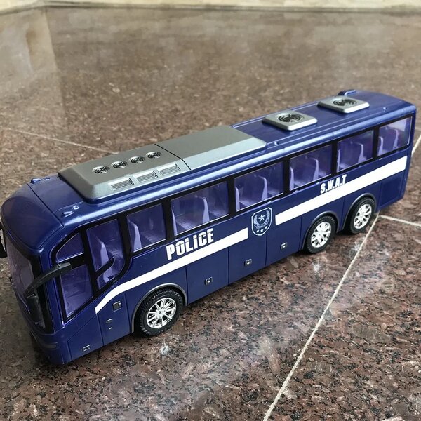 Bus Jouet Police SWAT