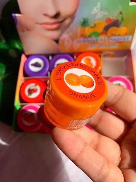 Baume à lèvres fruité brillant