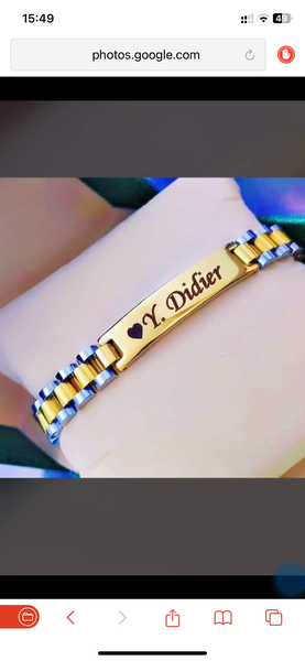 Bracelet en acier inoxydable