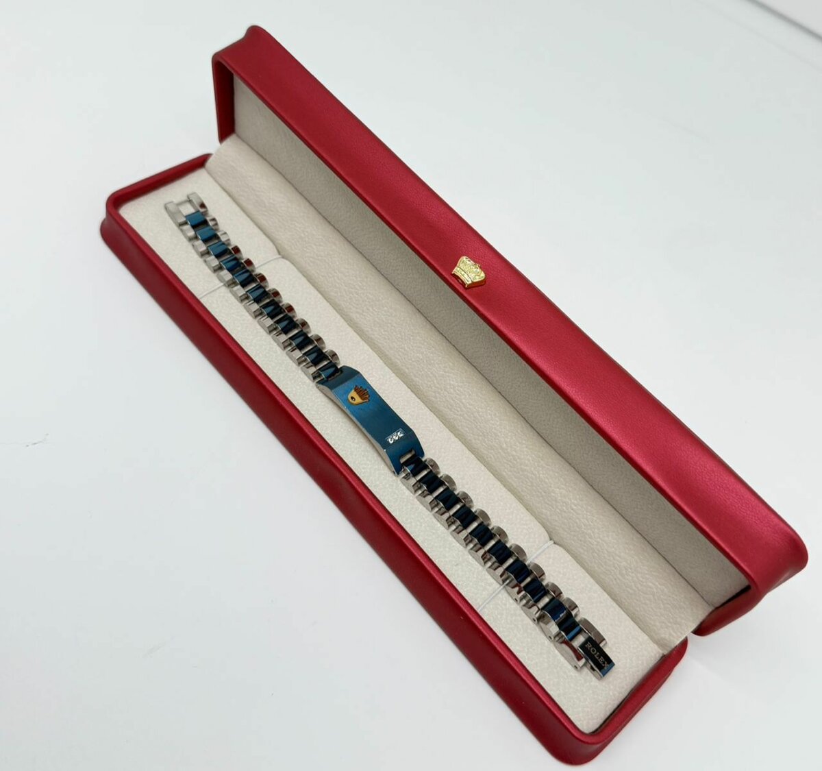 Bracelet en acier inoxydable élégant