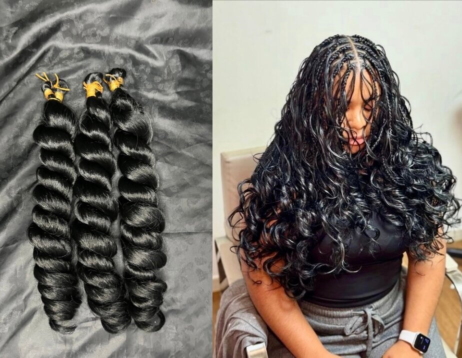 Extensions tressées élégantes