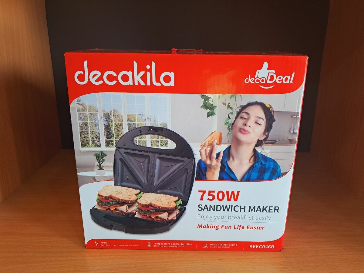 Decakila portable sandwich maker