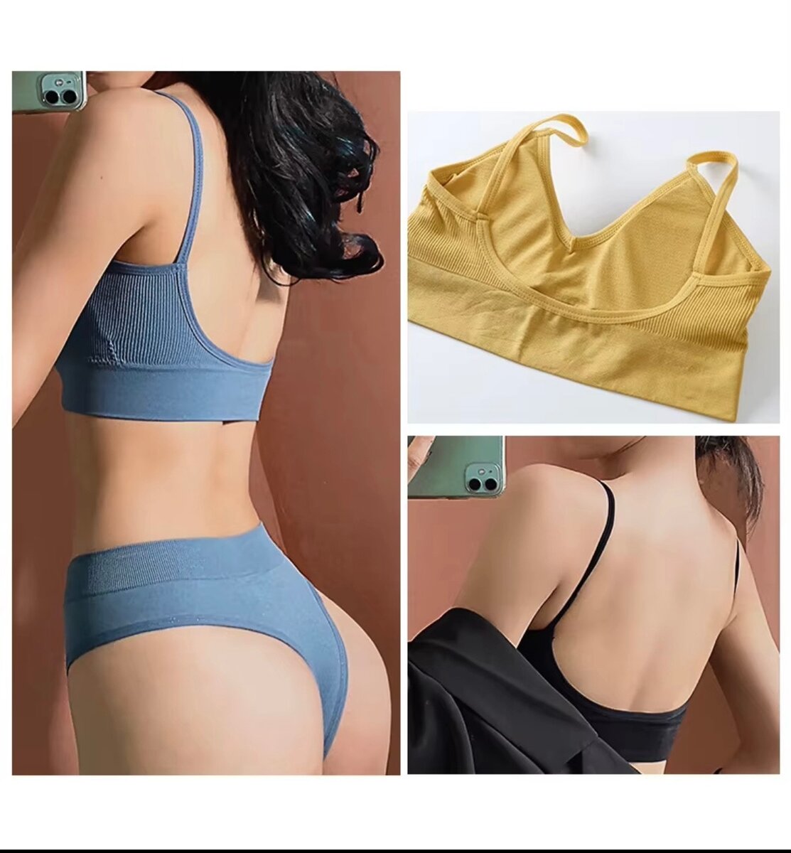 2pcs seamless sleepwear