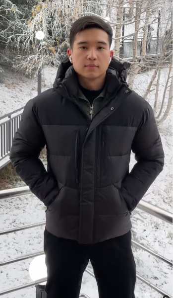 куртка мужская черная