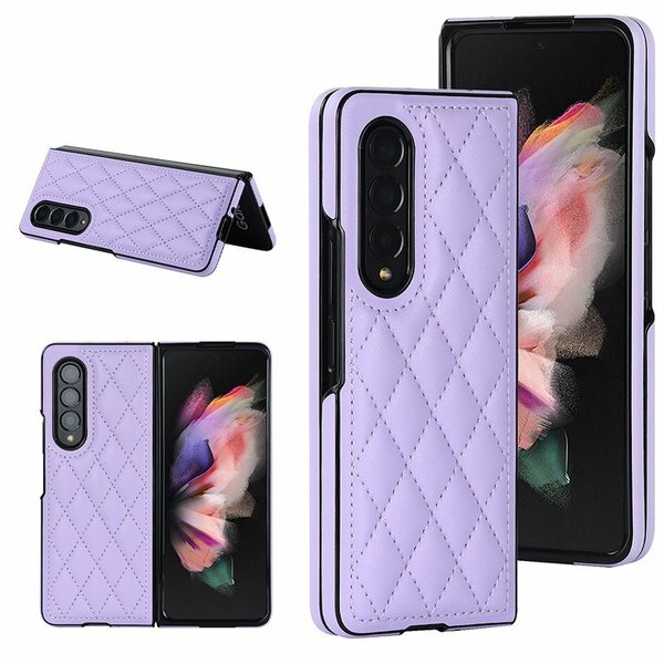 Samsung Galaxy z Fold 5 leather case with inbuilt screen pro