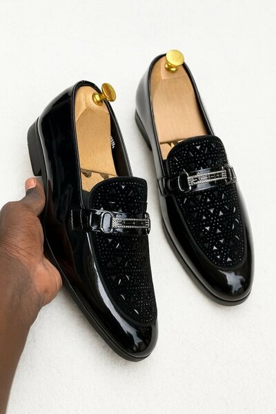 Mocassins élégants en cuir