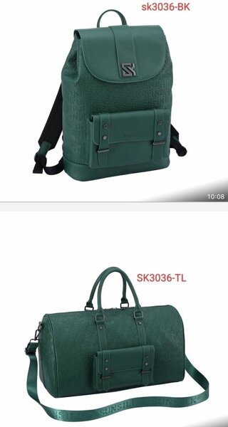 Ensemble de sacs à dos et week-end stylés