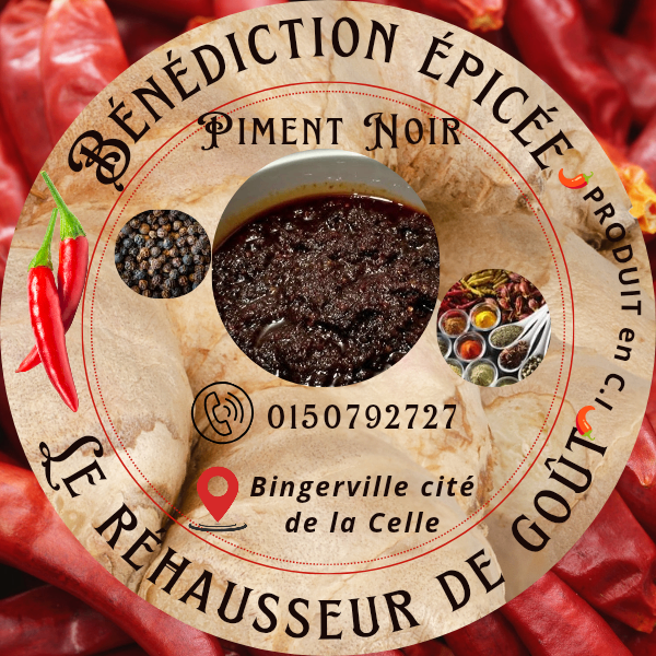 Piment Noir Épicé Shito