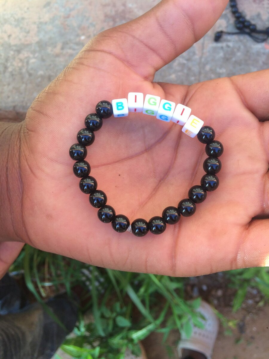 Stylish women's jewelry - bracelet with letter designation