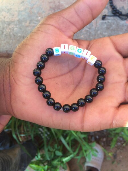 Stylish women's jewelry - bracelet with letter designation