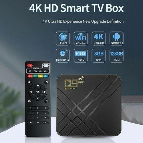 Box TV Android 10.0 4K HD