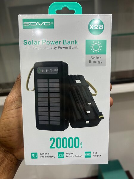 Chargeur Solaire Portable 20000mAh