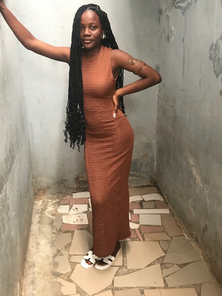 Robe Longue Casual Femme