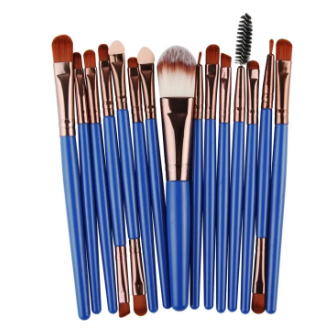 MAANGE 15pcs Professional Makeup Brushes Multifunctional Makeup Brush Set Blending Foundation Eyeshadow Eyeliner maquiagem
