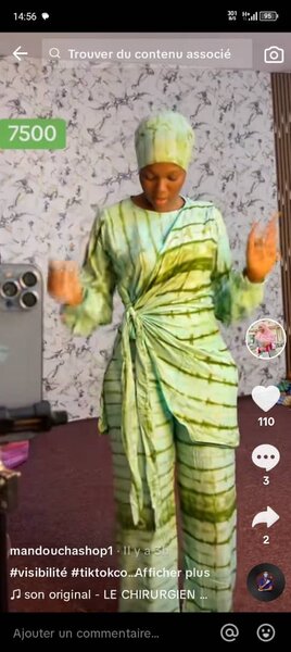 Robe de soirée disponible