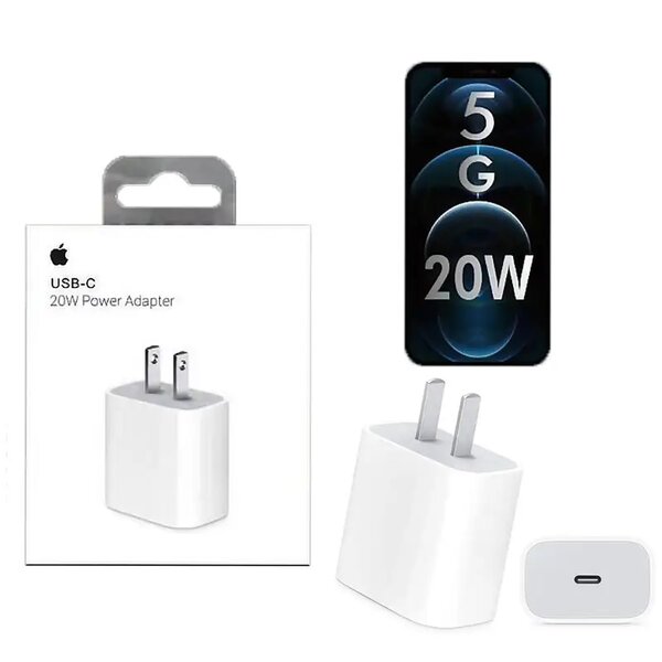 Apple 20W USB-C Power Adapter 100% Original a Lot Item 100%