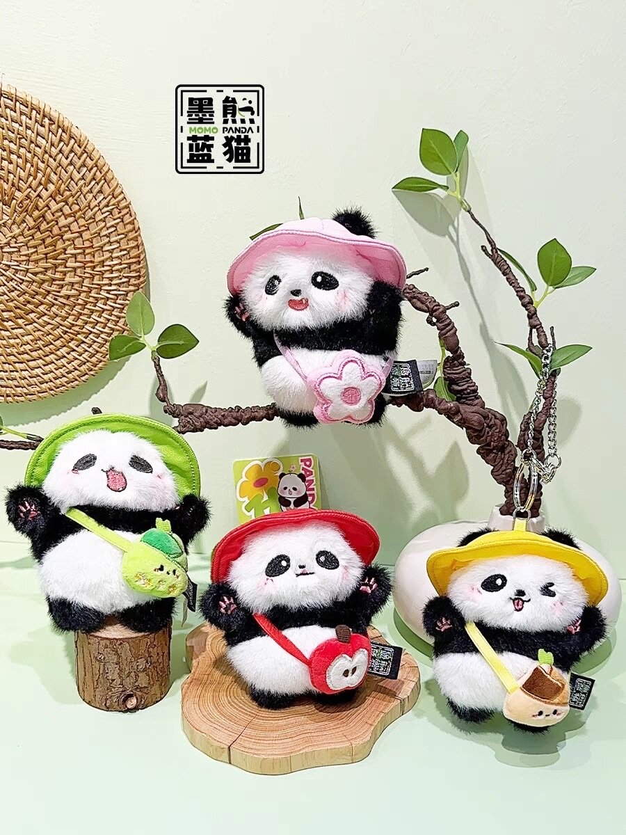 Pendentif porte-clés panda