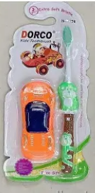 Kids Toothbrush Pack with Toy Cute Tooth Brush for Kids Ultra Soft Kids Toothbrush cartoon toothbrush for kid Kids & Child Toothbrush With Toy Premium Quality Soft Brush