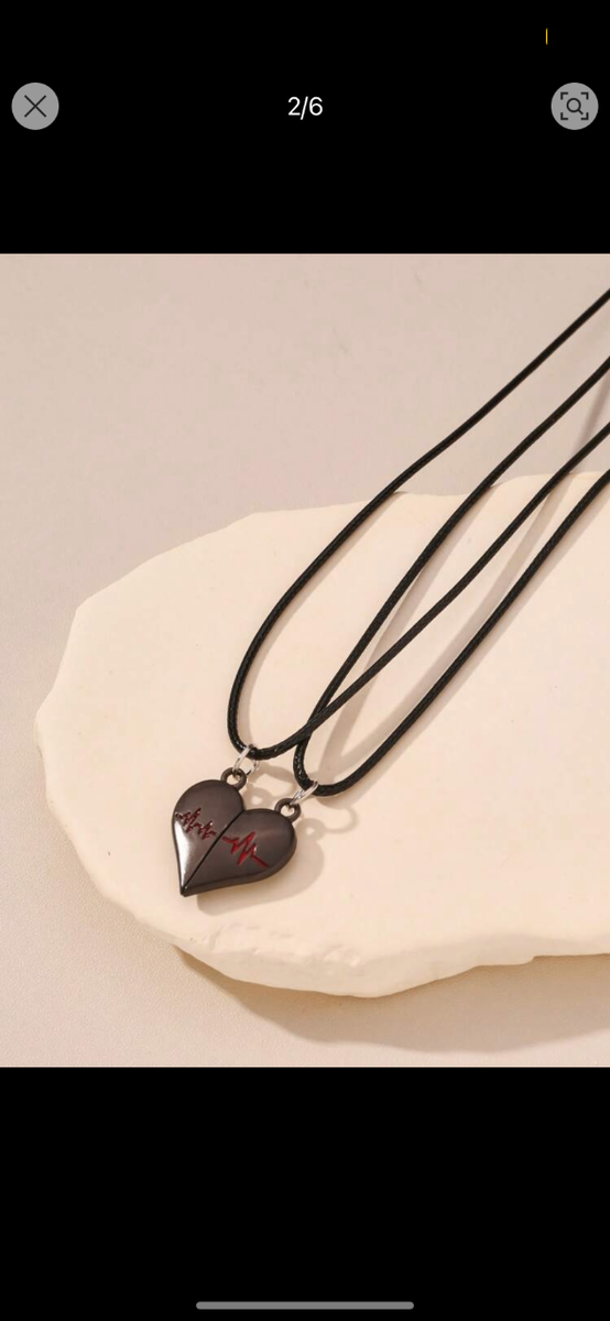 Ensemble pendentifs couple