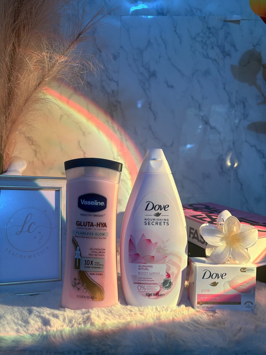 Mini gamme Dove & Vaseline